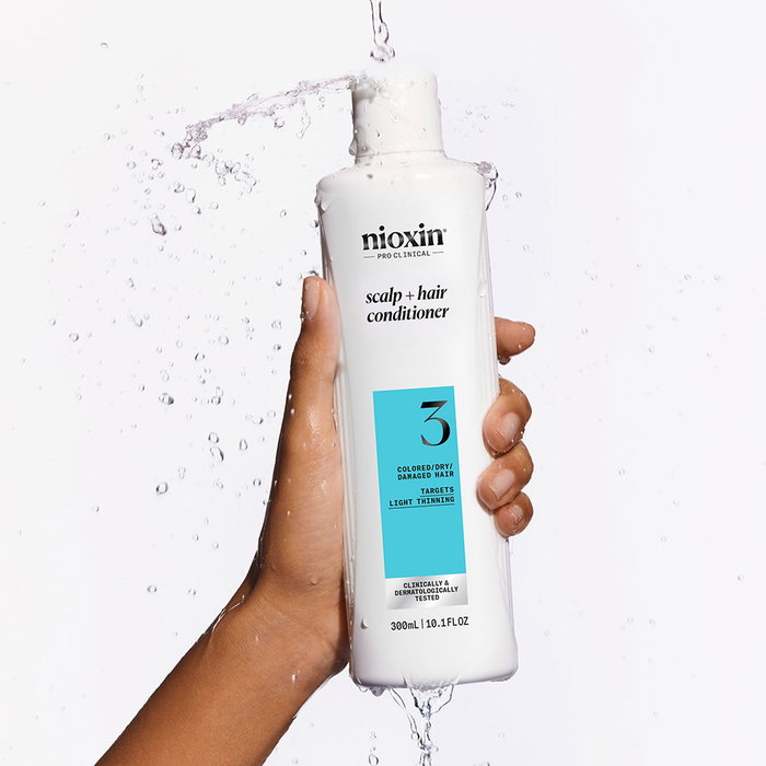 Nioxin System 3 Après-shampooing pour Cheveux Colorés et Abîmés 300 ml