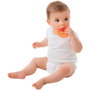 Playgro Pack de 3 Mordedores d'Eau pour Bébé, Soulage les Gencives Douloureuses, Jouet de Dentition, +3 Mois