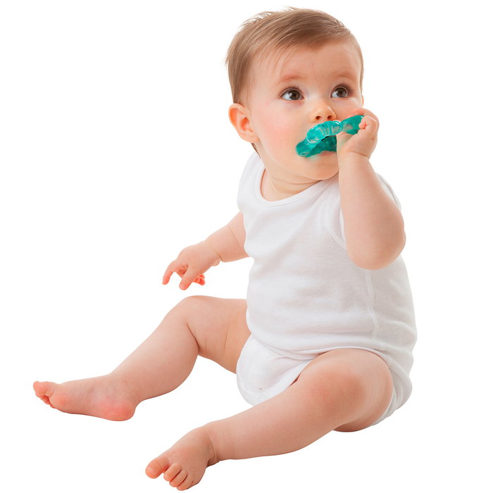 Playgro Pack de 3 Mordedores d'Eau pour Bébé, Soulage les Gencives Douloureuses, Jouet de Dentition, +3 Mois