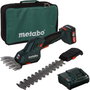 Metabo PowerMaxx SGS 12 Q Ciseaux pour arbustes et herbe sans fil (incl. batterie 2,0 Ah + chargeur) la taille et l'entretien de votre jardin