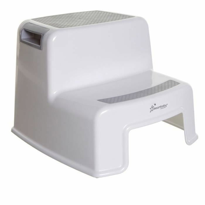 Dreambaby Tabouret Marchepied 2-UP Gris/blanc Dreambaby Tabouret Marchepied 2-UP Gris/blanc