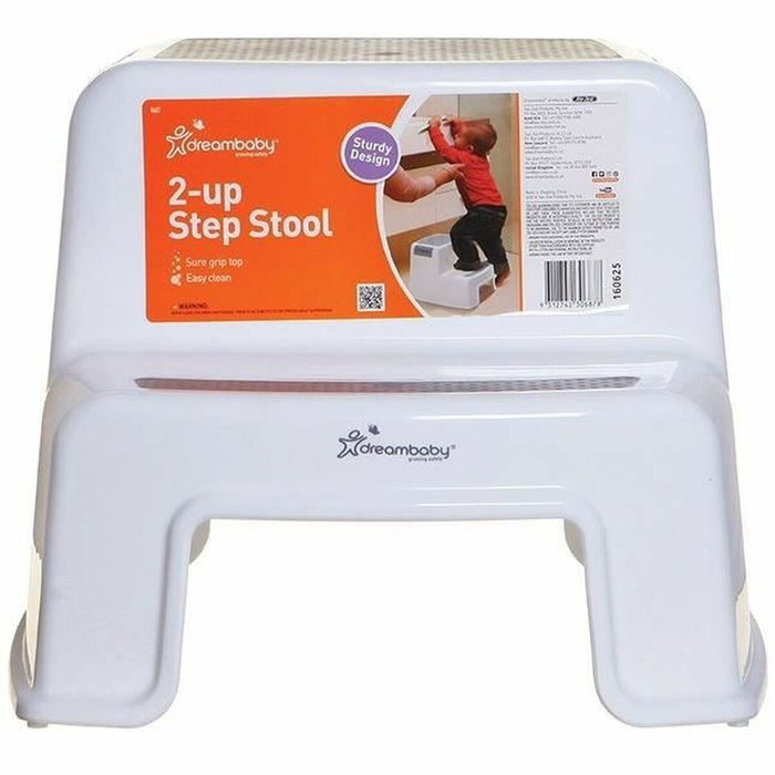 Dreambaby Tabouret Marchepied 2-UP Gris/blanc Dreambaby Tabouret Marchepied 2-UP Gris/blanc