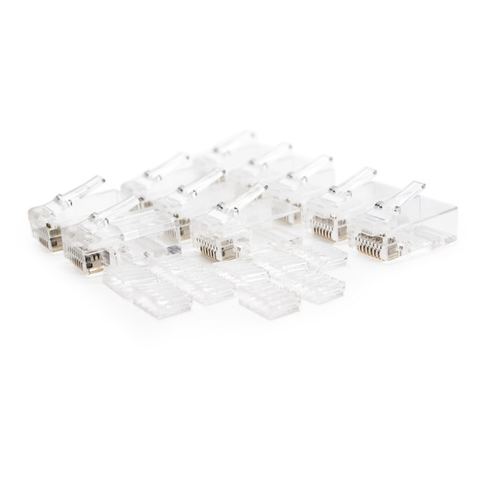Nanocable Connecteur RJ45 Catégorie 6 UTP 100 pièces - Testé 100% Nanocable Connecteur RJ45 Catégorie 6 UTP 100 pièces - Testé 100%