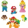 Aquabeads Super Mario - Kit de créativité avec 690 perles à eau, plateau et motifs personnages (Mario, Luigi, Peach, Bowser)