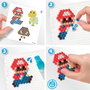 Aquabeads Set de Personages Super Mario avec Perles Étoiles