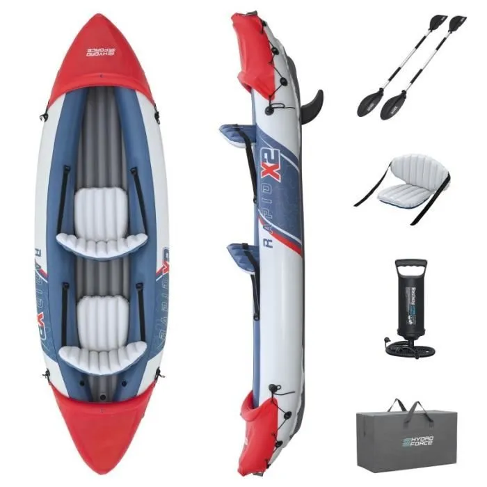 Bestway Hydro-Force Kayak gonflable 2 places Rapid X2 321 cm