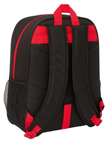 Safta Mochila Adapt.Carro Spider-Man 33x42x14cm - Sac à dos transformable en caddie - Dimensions: 33x42x14 cm - À partir de 3 ans