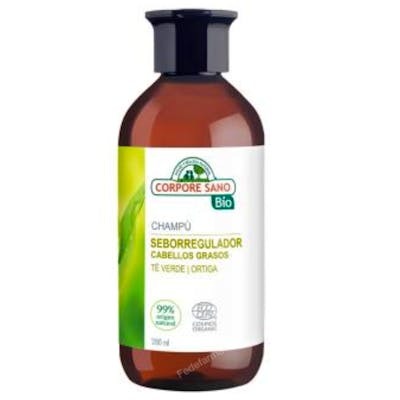 CORPORE SANO Shampooing Cheveux Gras Thé Vert 300ml CORPORE SANO Shampooing Cheveux Gras Thé Vert 300ml