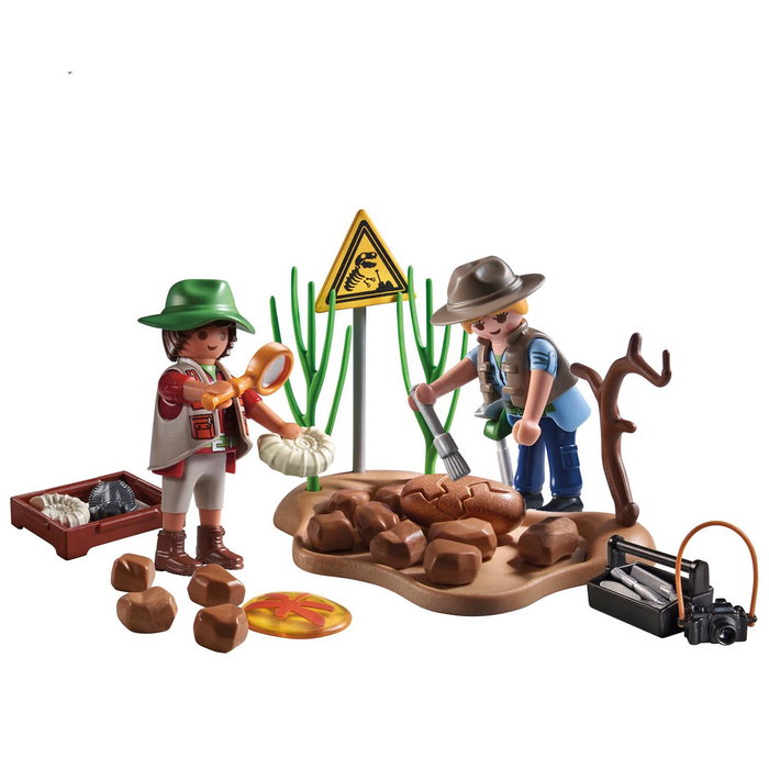 PLAYMOBIL - Kit de Fouille Paléontologique Promo Packs avec Fossiles et Outils - Jeu de Construction et Découverte - Réf. 71805 - Pour Enfants 4 Ans et Plus PLAYMOBIL - Kit de Fouille Paléontologique Promo Packs avec Fossiles et Outils - Jeu de Construction et Découverte - Réf. 71805 - Pour Enfants 4 Ans et Plus