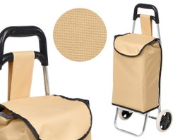 Kinvara Chariot de courses 24 L marron 78.5 x 6 x 33 cm (Set de 8)