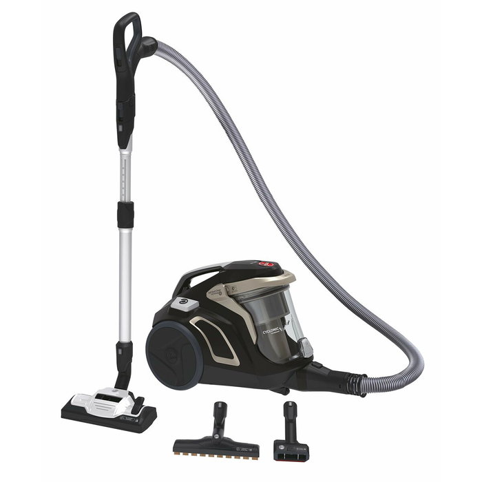 Hoover HP720PET Aspirateur traineau sans sac 850 W, Noir et gold Inca Hoover HP720PET Aspirateur traineau sans sac 850 W, Noir et gold Inca