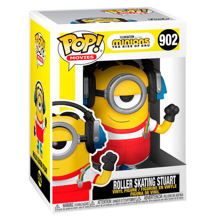 FUNKO Figura POP Minions 2 Roller Skating Stuart FUNKO Figura POP Minions 2 Roller Skating Stuart