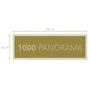 Clementoni - Puzzle Compact 1000 Pièces Panorama Dragon Ball Super - 98 x 33 cm - avec Poster - Jeu Cadeau