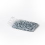 Emuca Lot de 500 vis, tête plate Pozidrive, diamètre 6.2mm, 13mm, Euro, acier, zingué