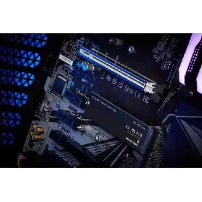 Western Digital SSD interne SN850X Black 2TB M.2 NVMe (WDS200T2XHE) - Performance PCIe Gen4 Western Digital SSD interne SN850X Black 2TB M.2 NVMe (WDS200T2XHE) - Performance PCIe Gen4