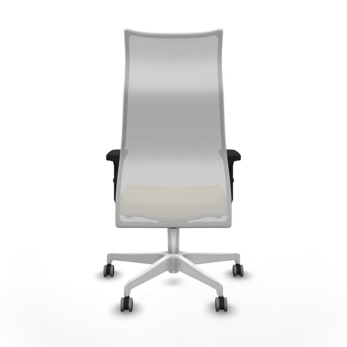 Piqueras y Crespo Chaise de Bureau Albacete Crème et Blanc Piqueras y Crespo Chaise de Bureau Albacete Crème et Blanc