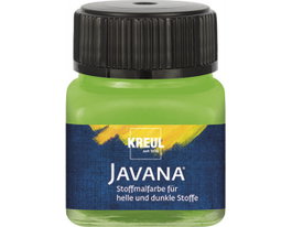 Kreul Peinture textile Javana opaque vert feuille 20ml