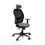 Piqueras y Crespo Chaise de Bureau 1D036G2 Gris