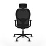Piqueras y Crespo Chaise de Bureau 1D036G2 Gris
