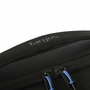 Targus EcoSmart Briefcase Coastline 15-16" - Sacoche messager pour ordinateur portable avec protection SafePort Sling, fabriqué en plastique océanique, noir