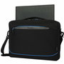 Targus EcoSmart Briefcase Coastline 15-16" - Sacoche messager pour ordinateur portable avec protection SafePort Sling, fabriqué en plastique océanique, noir
