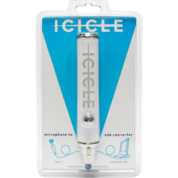 BLUE Icicle Convertisseur USB et Préampli Micro XLR avec Alimentation Fantôme 48V BLUE Icicle Convertisseur USB et Préampli Micro XLR avec Alimentation Fantôme 48V