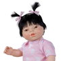 Berjuan 7061-17 - Nouveau-né poupée fille asiatique 38 cm - Âge recommandé : 36 mois - Jouet sans pile