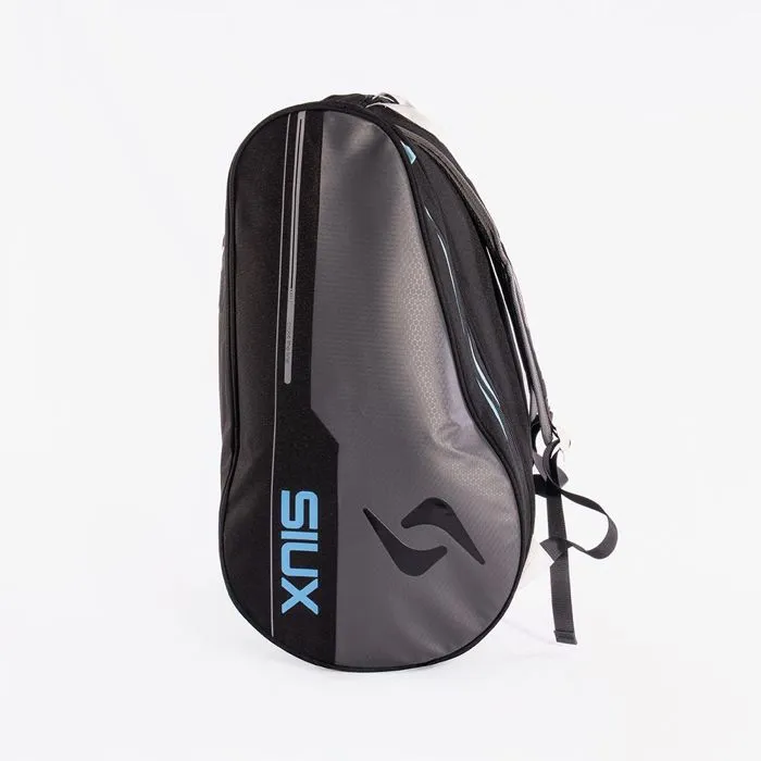 Siux Pulse Sac de padel 37 L Bleu Gris Noir - 1 à 2 raquettes