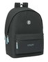 Safta Mochila Double pour Ordinateur Portable 15,6" avec Port USB et Porte-Câble El Pulpo "Graphite" 31 x 44 x 18 cm