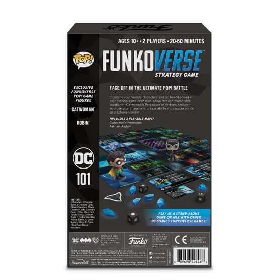 Funko Funkoverse DC Édition 101 Robin & Catwoman Funko Funkoverse DC Édition 101 Robin & Catwoman