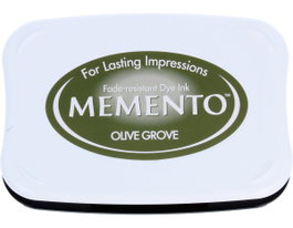 Tsukineko MEMENTO Tampon encreur olivar translucide 95x65mm