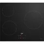 Beko HIC63400 - Table de cuisson vitrocéramique 3 foyers 60 cm - Commande tactile avec 9 niveaux de puissance