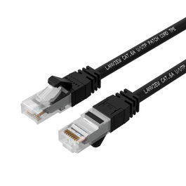 Lanview Câble réseau SmartClick Cat6A S/FTP 3m Noir