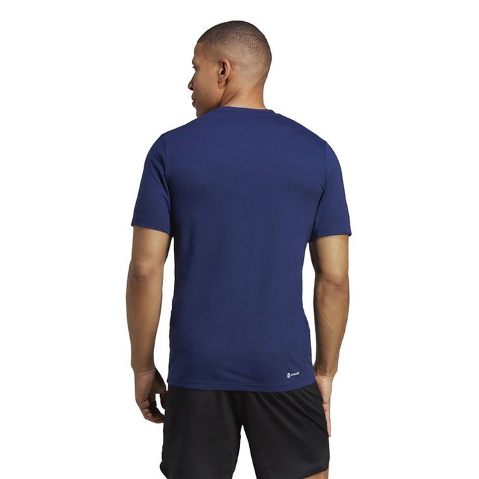 T-shirt à manches courtes homme Adidas Training Essentials Feel Ready Bleu foncé 5-6 Ans