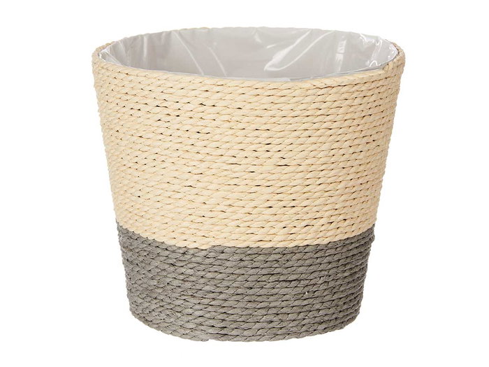 Ibergarden Macetero corde 15x14 cm gris naturel (Set de 24) Ibergarden Macetero corde 15x14 cm gris naturel (Set de 24)
