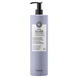 Maria Nila Après-Shampooing Sheer Silver Hydratant Sans Parabènes - Soin pour Cheveux Blonds et Gris - 1000 ml