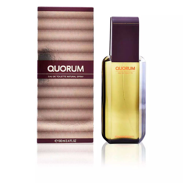 Quorum Eau de Toilette Vaporisateur 100 ml Homme - Parfum Boisé Vintage
