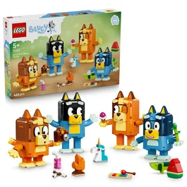 LEGO Bluey 11217 La Famille de Bluey en Briques Jeu Créatif dès 5 ans Fille ou Garçon