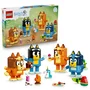 LEGO Bluey 11217 La Famille de Bluey en Briques Jeu Créatif dès 5 ans Fille ou Garçon