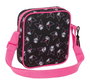 Safta Sac bandoulière Kuromi pour enfants - Noir et rose - 16 x 18 x 4 cm