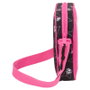 Safta Sac à Bandoulière Kuromi Noir Fuchsia