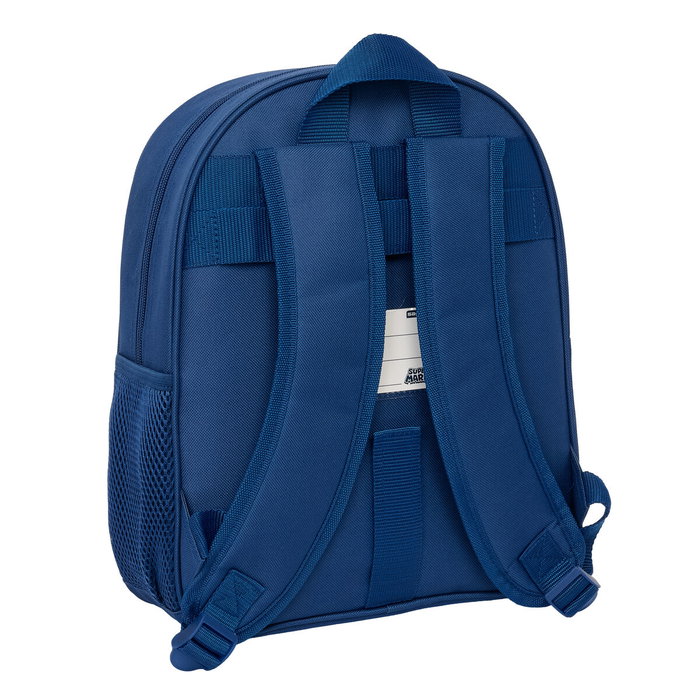 Cartable Super Mario Mamma mia Rouge Blue marine 28 x 34 x 10 cm