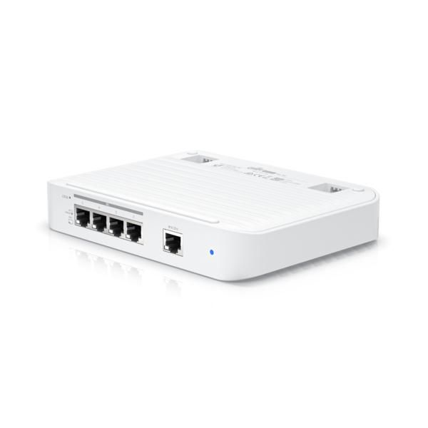 Ubiquiti USW Flex XG - Switch réseau Layer 2 géré avec 4 ports 10GbE RJ45 et 1 port GbE PoE+ d'alimentation - Format compact Ubiquiti USW Flex XG - Switch réseau Layer 2 géré avec 4 ports 10GbE RJ45 et 1 port GbE PoE+ d'alimentation - Format compact