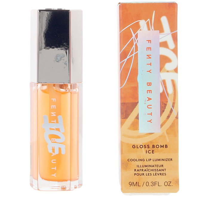 Fenty Beauty Gloss Bomb Ice Volumateur de Lèvres avec Effet Fraîcheur - Nuancier Melon Chillz, 9 ml