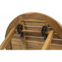 Fieldmann Set de balcon CAROL FDZN 4003-T avec table en acacia et chaises pliantes