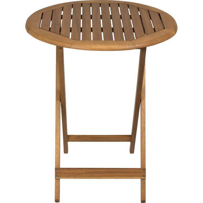 Fieldmann Set de balcon CAROL FDZN 4003-T avec table en acacia et chaises pliantes