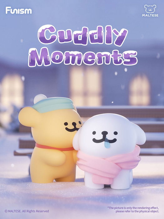 Maltese présentoir mini-figurines Cuddly Moments Series 9 cm (8)