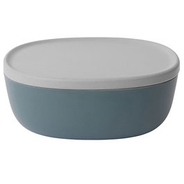 Berghoff 3950056 Bol avec couvercle, petit saladier en verre trempé pour présentation et service