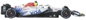 Mattel Hot Wheels Premium Pack de 2 Véhicules Formule 1 1:64 Team Visa Cash App Racing Bulls