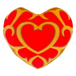 Tomy The Legend of Zelda peluche Mocchi-Mocchi Heart Container 37 cm